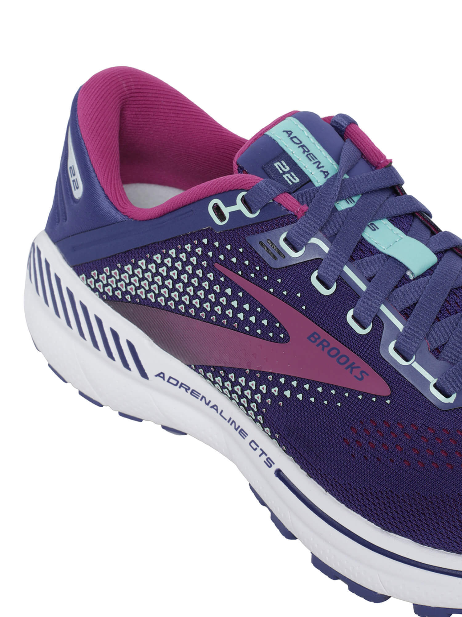 Женские кроссовки для бега Brooks Adrenaline Gts 22 синие - 7