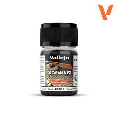 Средство для оформления подставок Vallejo серии Texture Vulcan Black 0.1-2 mm