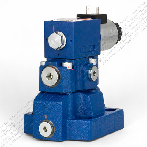 Фото DBW20B2-5X/315CG24N9K4 - Предохранительный клапан Ду25 с давлением настройки до 315 бар, управление - X и Y - внутренние с разгрузкой B = открыт с электроуправлением G24