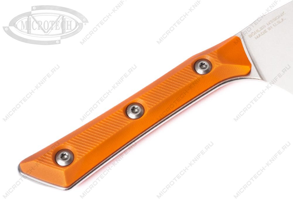 Нож Microtech Kitchen Santoku Small Ember G-10 3300-10EM