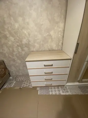 Комод Сакура дуб сонома / белый
