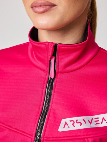 Женская тренировочная лыжная куртка Arswear Softshell Rase розовая