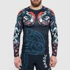 Рашгард Hardcore Training Nordic Pattern Black Russian L/S