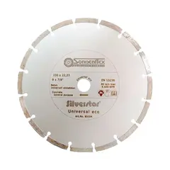 Алмазный сегментированный диск по бетону Silverstar 230x2,4x22,23 Sonnenflex 83104