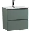 BelBagno KRAFT 39-500/390-2C-SO-VO База под раковину подвесная с фрезерованными ручками по всей длине фасада с 2 выкатн. ящ., Еловый Мат.,500x395x500