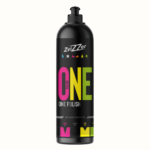 Zvizzer One Polish с защитой лака, 750 мл - Одношаговая полировальная паста
