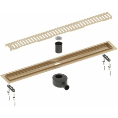 Timo Drain System DS230109/17 Душевой лоток, цвет: золото фото