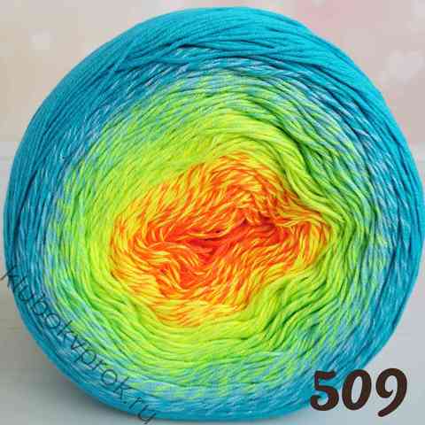 YARNART FLOWERS VIVID 509,
