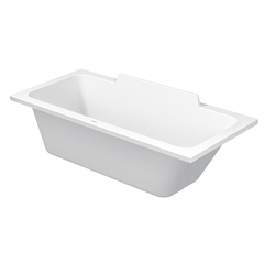 Duravit DuraStyle 700293000000000 Ванна 1600х700 мм,, прямоугольная, встраиваемая или версия с панелями и ножками, с наклоном для спины справа, цвет белый фото