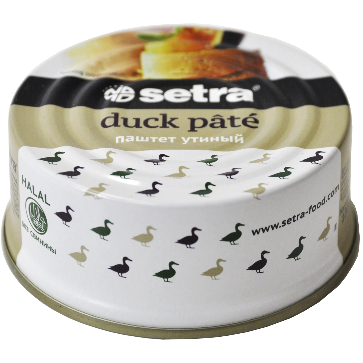 Паштет утиный Setra, 100 г