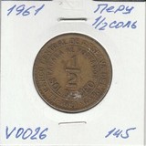 V026 1961 Перу 1/2 соль