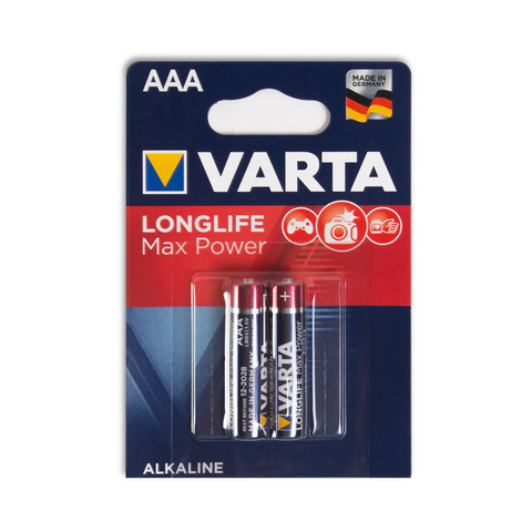 Батарейка VARTA Longlife Power Max Micro 1.5V - LR03/ AAA (2 шт)