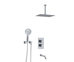 WasserKRAFT A171568 THERMO Комплект душевой системы внутреннего монтажа, цвет: хром фото