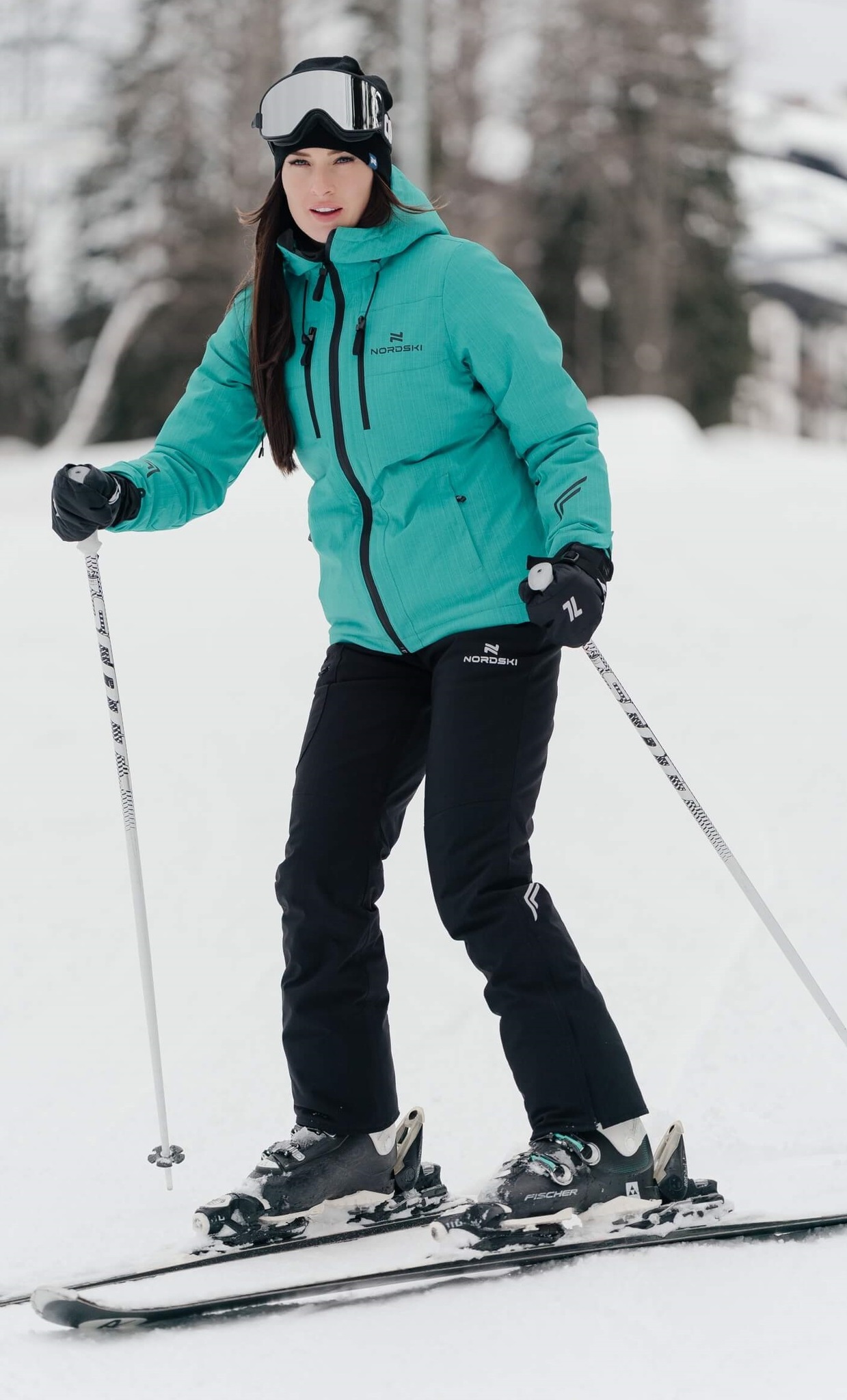 Женский горнолыжный костюм Nordski Lavin malachite - 2