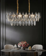 Люстра D8011P/L-800 gold/smoky