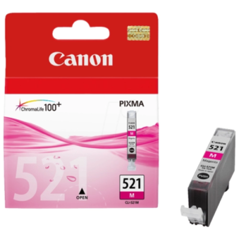 Продажа новых картриджей Canon CLI-521M