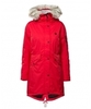 8848 Altitude Amiata женская парка мембранная red - 1