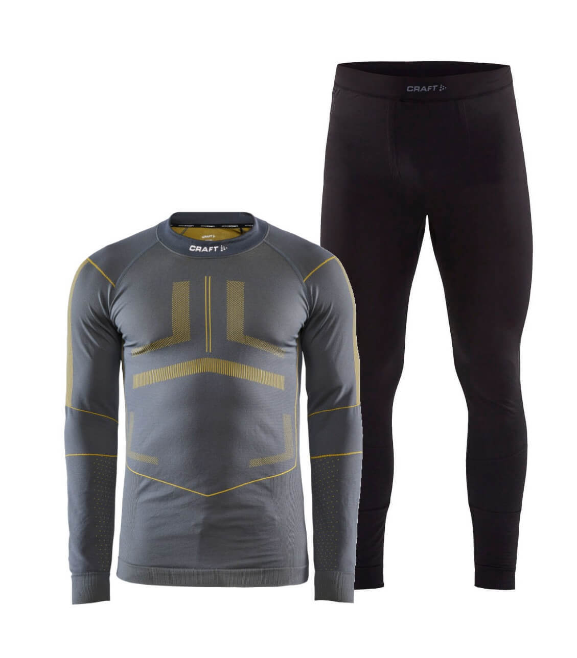 Craft Active Intensity комплект термобелья мужской grey-black