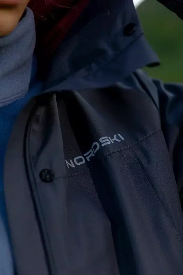 Женская ветрозащитная куртка Nordski Storm asphalt - 12