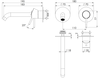 Remer X15PLWBCFP Смеситель для раковины Remer X Style X15PLWBCFP, черный брашированный хром