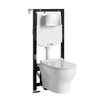 WasserKRAFT Aller 10TLT.010.ME.CH03.H001 Система инсталяции с унитазом