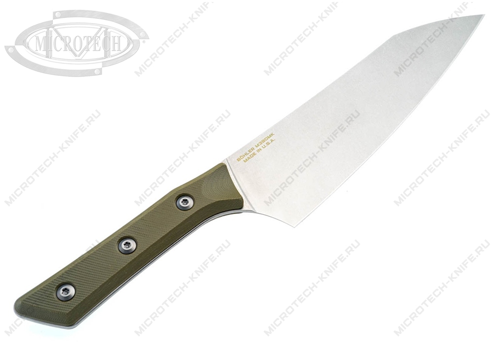 Нож Microtech Kitchen Chef 3000-10OD Green