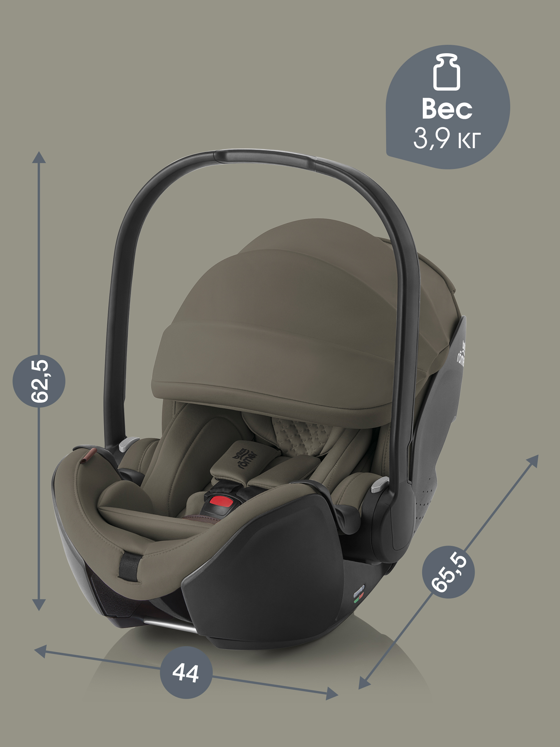 Комплект BABY-SAFE PRO LUX| Urban Olive + VARIO BASE 5Z