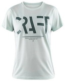 Футболка беговая Craft Eaze SS Logo Mesh Tee женская