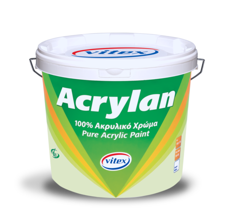 Водорастворимая фасадная  акриловая  краска Acrylan