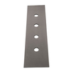 Gessi 316 54595#707 Пластина на 4 отверстия для монтажного бокса, цвет: brushed black metal pvd