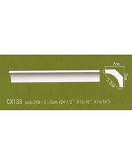 Карниз потолочный гибкий Ax133