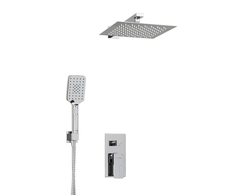 WasserKRAFT A16590 Комплект душевой системы внутреннего монтажа, цвет: хром