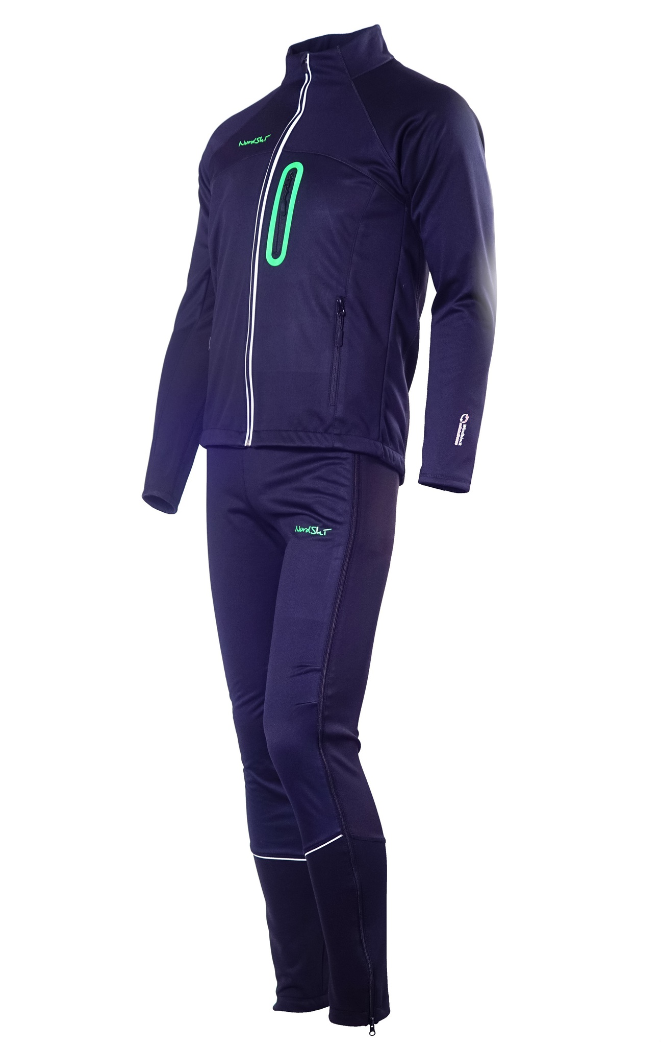 Nordski Active мужской разминочный костюм черный - 5