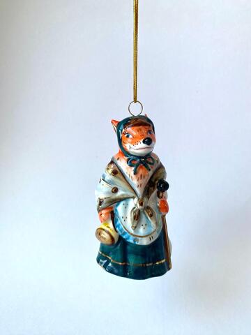 Ёлочная игрушка Лиса Алиса