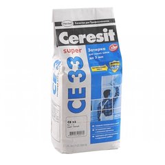 Затирка Ceresit CE33 S №01, белый, 2кг