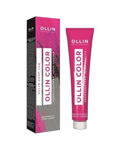 OLLIN color 10/7 светлый блондин коричневый 100мл перманентная крем-краска для волос