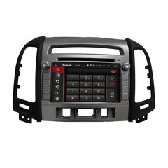 Магнитола для Hyundai Santa Fe (2006-2011) Android 10 4/32GB IPS DSP модель KD-7021-PX5
