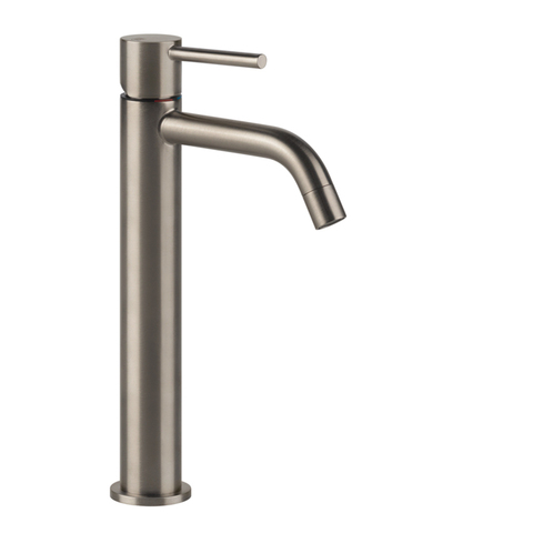 Gessi Emporio Via tortona 18604#149 Смеситель для раковины без донного клапана и соединительными шлангами, цвет: Finox Brushed Nickel