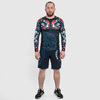 Рашгард Hardcore Training Nordic Pattern Black Russian L/S