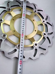 Передний тормозной диск ARASHI для Honda CBR 600 F4i 2001-2007 золотой / 1 диск