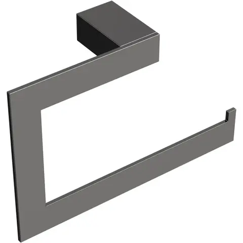 Boheme 10725-SGM Полотенцедержатель кольцо Qubic Shine Gun Metal