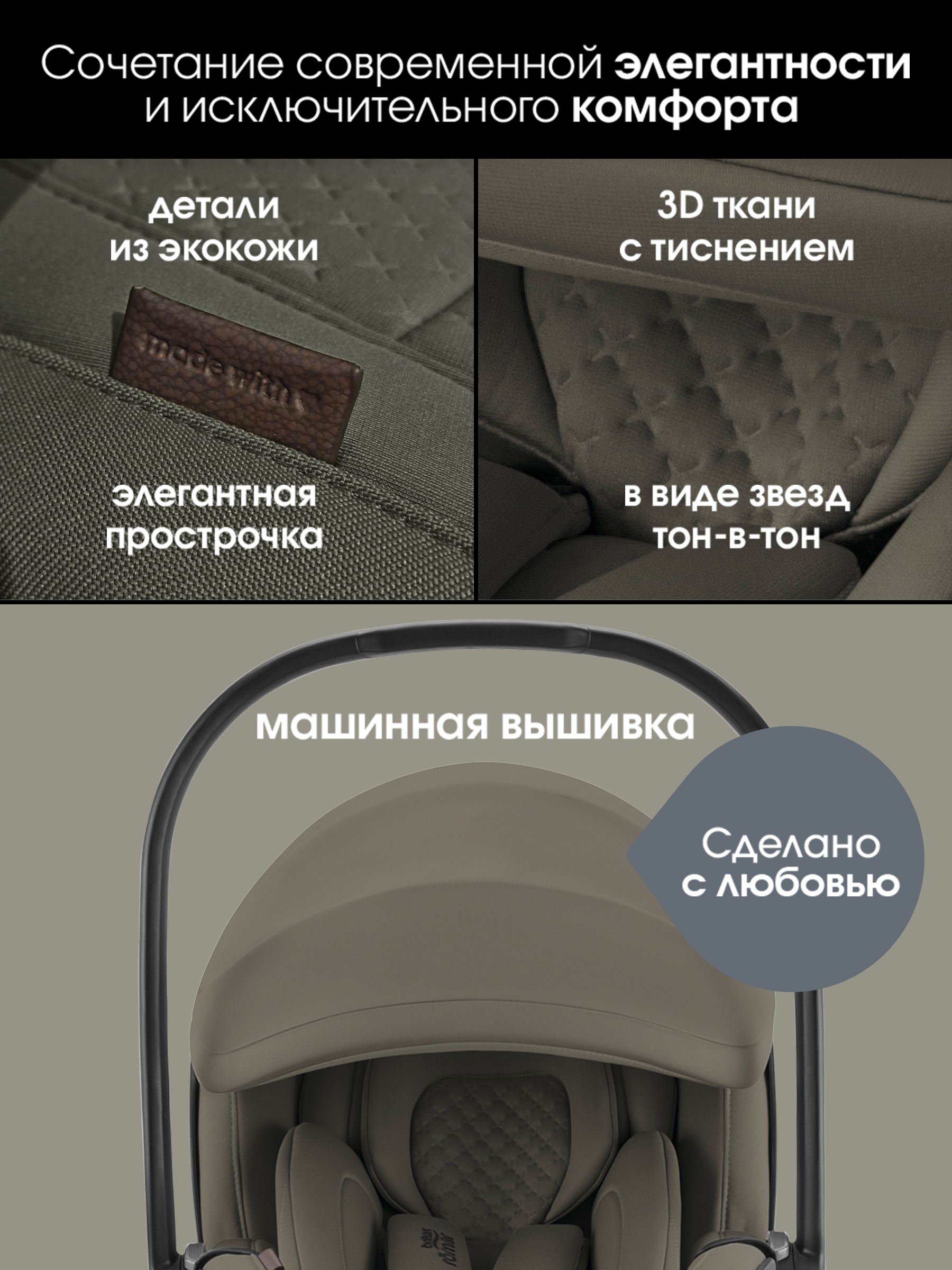 Комплект BABY-SAFE PRO LUX| Urban Olive + VARIO BASE 5Z