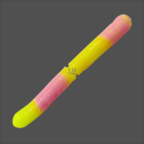 Форелевая силиконовая приманка COOL PLACE BUK FLOATING STRETCH цвет ТУТТИ-ФРУТТИ (плавающая/тянущаяся) 65 мм/ 7 шт в банке продажа от 2шт