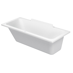 Duravit DuraStyle 700294000000000 Ванна 1700х700 мм,, прямоугольная, встраиваемая или версия с панелями и ножками, с наклоном для спины слева, цвет белый фото
