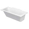 Duravit DuraStyle 700294000000000 Ванна 1700х700 мм,, прямоугольная, встраиваемая или версия с панелями и ножками, с наклоном для спины слева, цвет белый