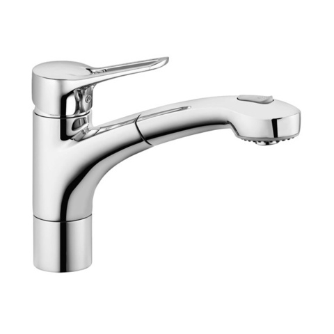Kludi Mx 399410562 Смеситель для кухни с выдвижным изливом, цвет: хром