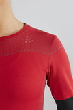 Комплект термобелья Fuseknit Comfort Blocked Серо-красный женский