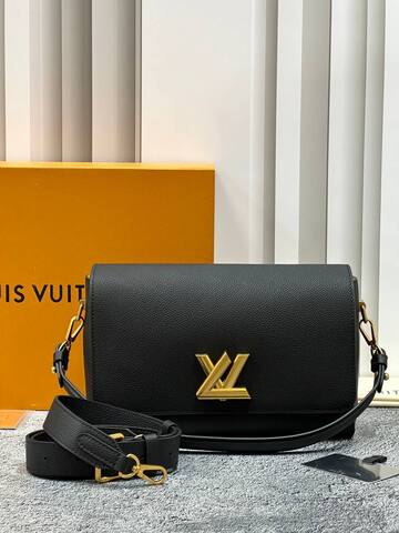 Сумка женская Louis Vuitton Soft Twist черный