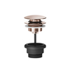 Gessi 316 54599#708 Донный клапан нажимной “Stop&Go”, для раковин без перелива, цвет Copper Brushed PVD