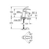 GROHE 32467002 Смеситель для раковины